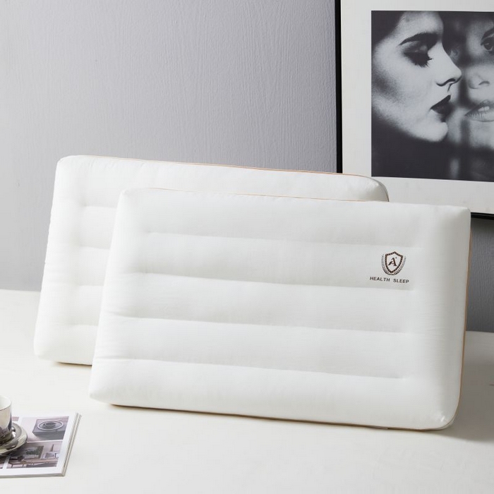 91家纺网 家纺一手货源 找家纺 唯爱品 2026新款水洗磨毛系列枕头枕芯 记忆枕源头工厂 水洗磨毛 绵柔云朵枕-高  48*74cm/对