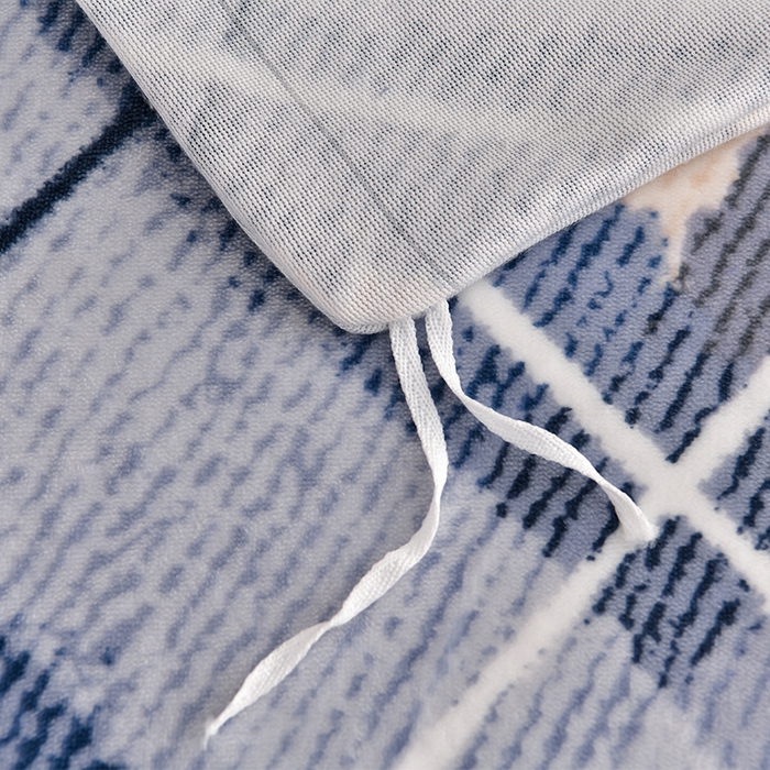 91家纺网 家纺一手货源 找家纺 馨梦缘 2025新款小包边款牛奶绒8.5斤高克重牛奶绒金雕绒床裙款四件套 英伦时尚