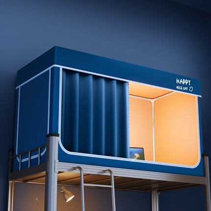 91家纺网 家纺一手货源 找家纺 （总）梓瑄家居 2025新款99%强遮光涂银涂层纯色款宿舍学生蚊帐