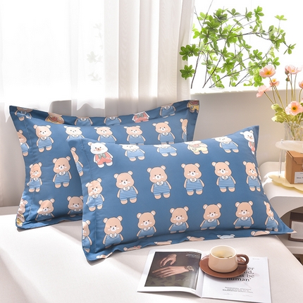 91家纺网 家纺一手货源 找家纺 （总）圣靓 2025新款亲肤枕套+枕芯连套单人枕芯