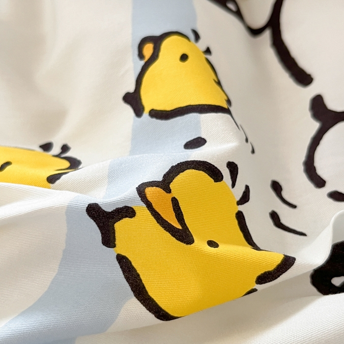 91家纺网 家纺一手货源 找家纺 2024新款三丽鸥授权全棉少女印花系列学生三件套四件套 棉三丽鸥-快乐帕恰狗