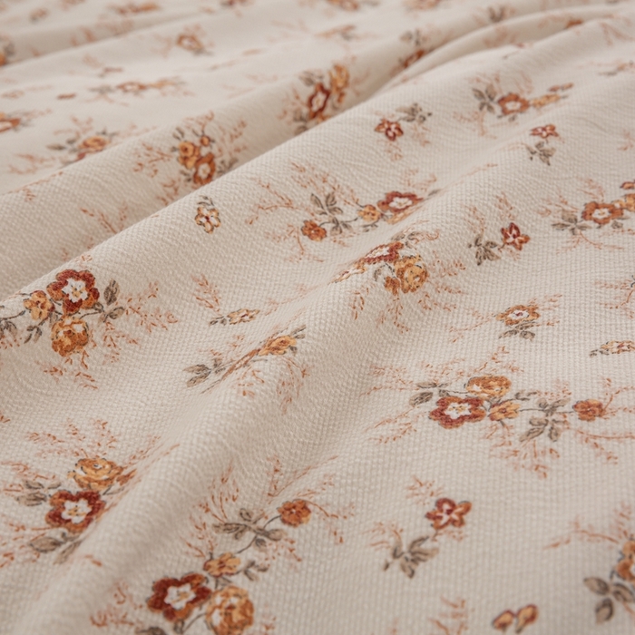 91家纺网 家纺一手货源 找家纺 梦莱斯 2024新款A类提花针织棉床盖四件套 剪秋