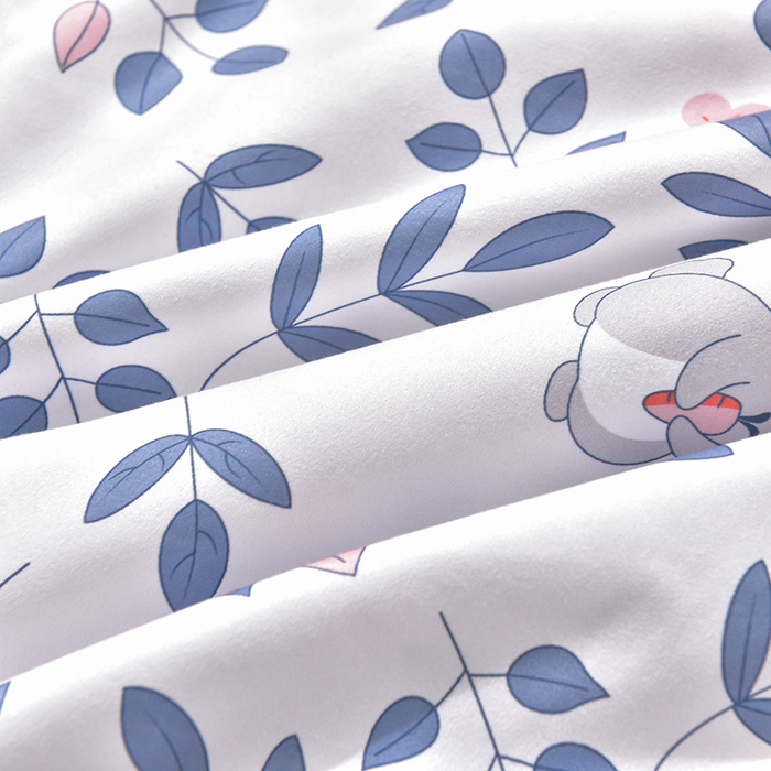 91家纺网 家纺一手货源 找家纺 圣楚家纺 2024新款亲肤枕套+枕芯连套单人枕芯 遇见春天42*72cm