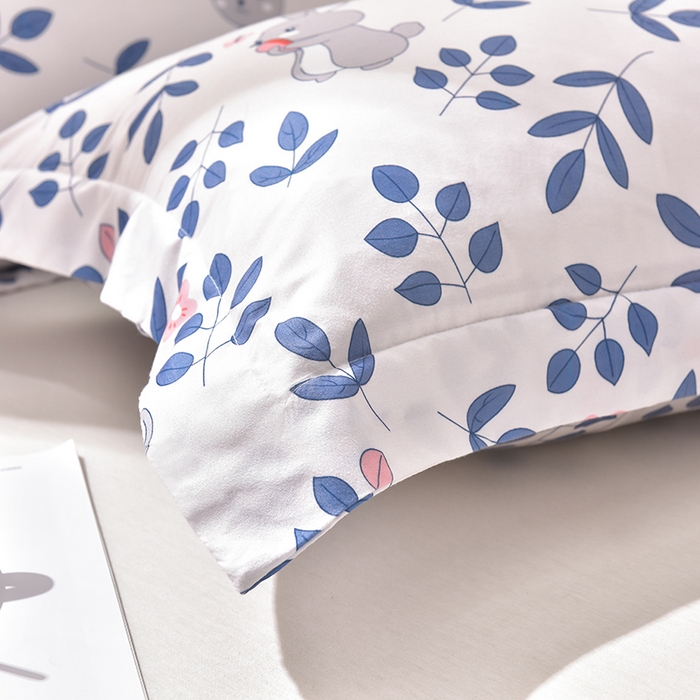 91家纺网 家纺一手货源 找家纺 圣楚家纺 2024新款亲肤枕套+枕芯连套单人枕芯 遇见春天42*72cm