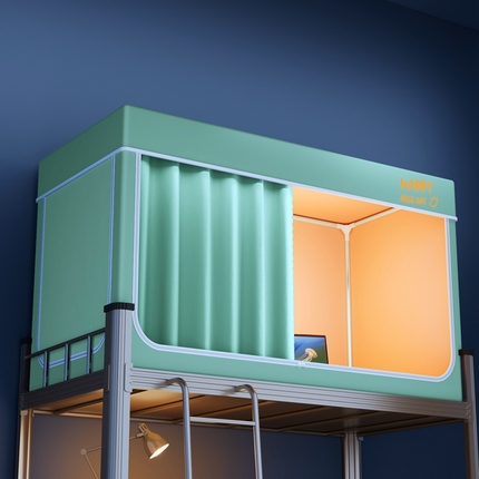 91家纺网 家纺一手货源 找家纺 （总）梓瑄家居 2025新款99%强遮光涂银涂层纯色款宿舍学生蚊帐