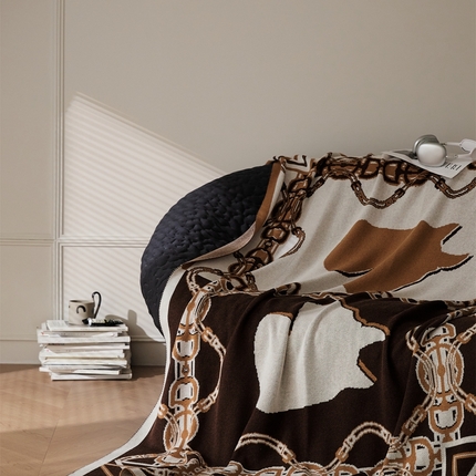 91家纺网 家纺一手货源 找家纺 （总）暖绵绵家纺 2025新款羊毛混纺盖毯-沃格