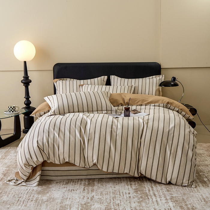 91家纺网 家纺一手货源 找家纺 橙艺家居 2024新款全棉超柔生态磨毛四件套全棉四件套纯棉四件套 容枫