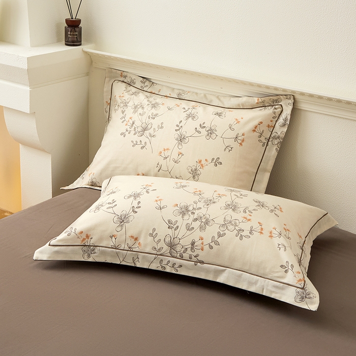 91家纺网 家纺一手货源 找家纺 橙艺家居 2024新款全棉超柔生态磨毛四件套全棉四件套纯棉四件套 紫蕾