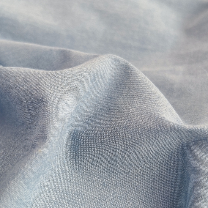 91家纺网 家纺一手货源 找家纺 2024新款无印风水洗棉亲肤简约学生三件套 优雅蓝