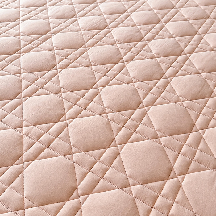 91家纺网 家纺一手货源 找家纺 3C 2024新款A类全棉水洗棉棉花床笠 香妃玉-