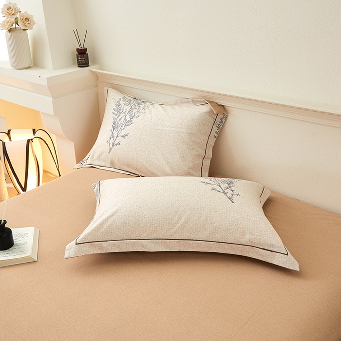 91家纺网 家纺一手货源 找家纺 橙艺家居 2024新款全棉超柔生态磨毛四件套全棉四件套纯棉四件套 柔曼