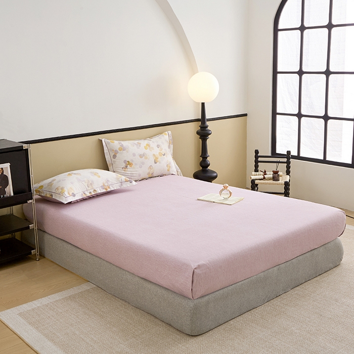 91家纺网 家纺一手货源 找家纺 橙艺家居 2024新款全棉超柔生态磨毛四件套全棉四件套纯棉四件套 四季风-灰