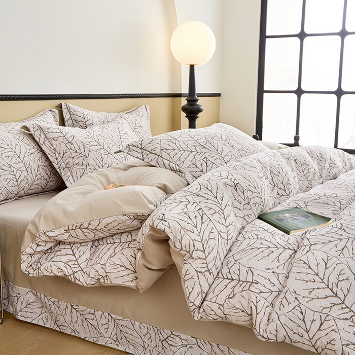 91家纺网 家纺一手货源 找家纺 橙艺家居 2024新款全棉超柔生态磨毛四件套全棉四件套纯棉四件套 晨梦