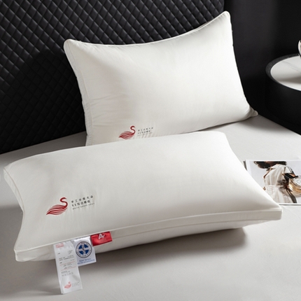 91家纺网 家纺一手货源 找家纺 （总）御眠纺 2024新款鹅绒枕高端羽绒枕深睡枕48*74cm