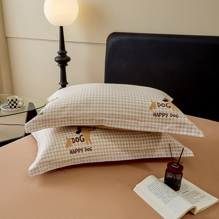 91家纺网 家纺一手货源 找家纺 （总）橙艺家居 2024新款全棉超柔生态磨毛四件套全棉四件套纯棉四件套