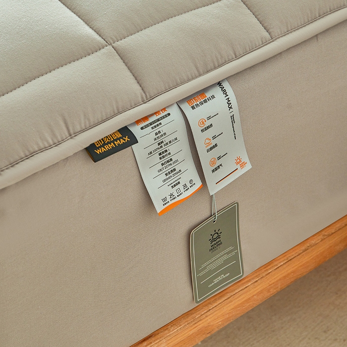 91家纺网 家纺一手货源 找家纺 3C 2024新款柔软亲肤全棉双面床笠 星灰