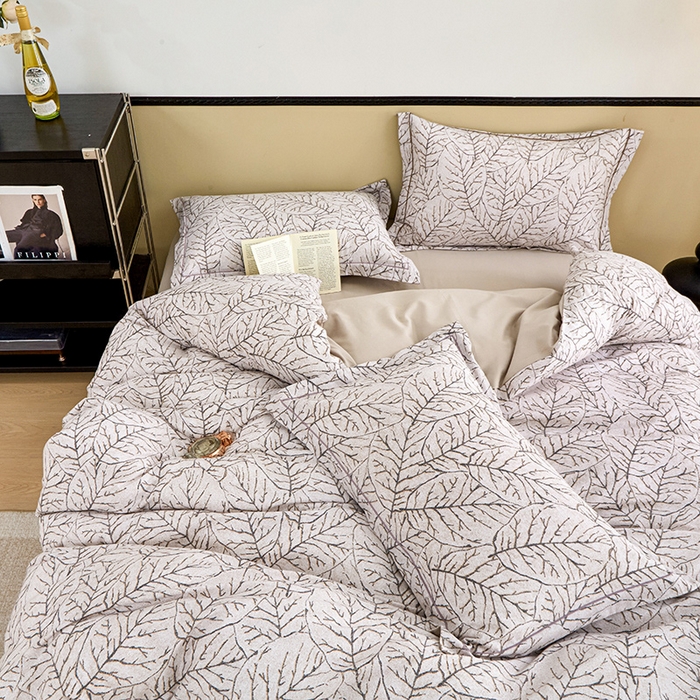 91家纺网 家纺一手货源 找家纺 橙艺家居 2024新款全棉超柔生态磨毛四件套全棉四件套纯棉四件套 晨梦