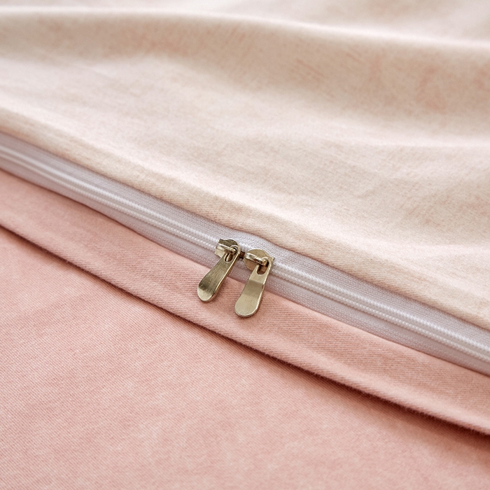 91家纺网 家纺一手货源 找家纺 橙艺家居 2024新款全棉超柔生态磨毛四件套全棉四件套纯棉四件套 妙妙屋-粉