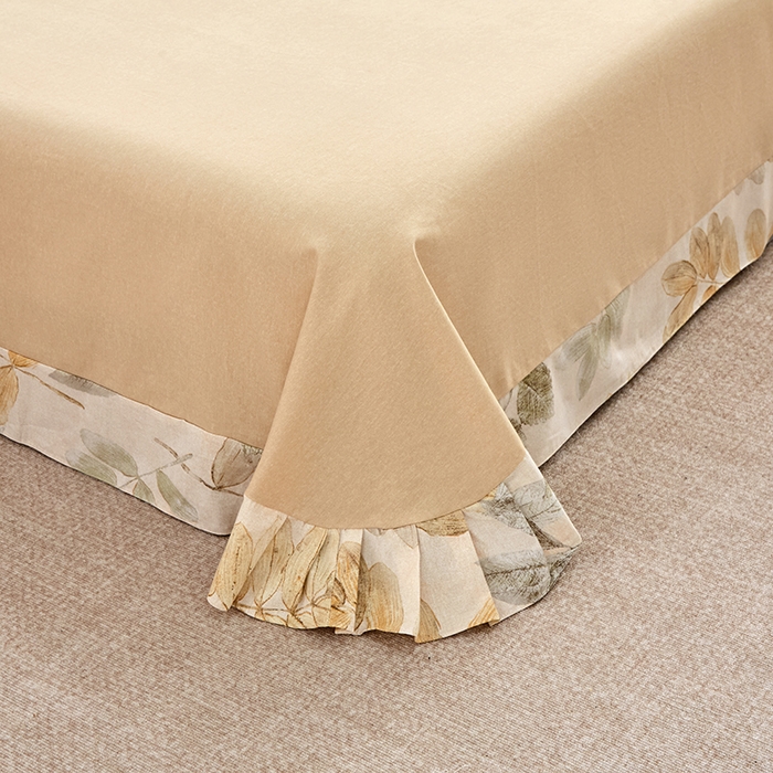 91家纺网 家纺一手货源 找家纺 橙艺家居 2024新款全棉超柔生态磨毛四件套全棉四件套纯棉四件套 春派