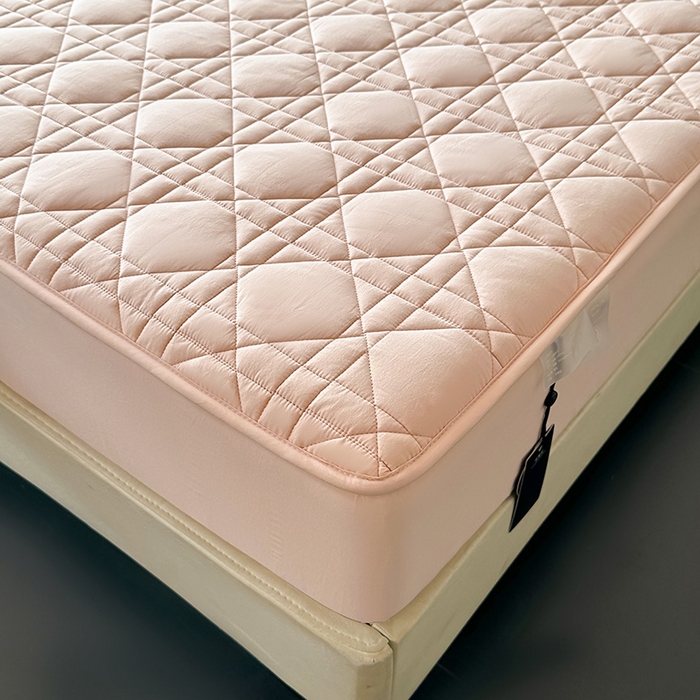 91家纺网 家纺一手货源 找家纺 3C 2024新款A类全棉水洗棉棉花床笠 香妃玉-