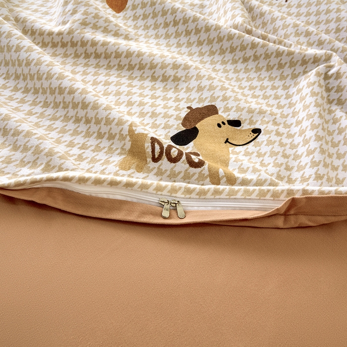 91家纺网 家纺一手货源 找家纺 （总）橙艺家居 2024新款全棉超柔生态磨毛四件套全棉四件套纯棉四件套