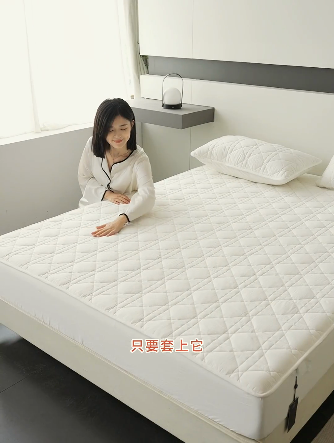 91家纺网 家纺一手货源 找家纺 3C 2024新款A类全棉水洗棉棉花床笠 牛仔蓝-