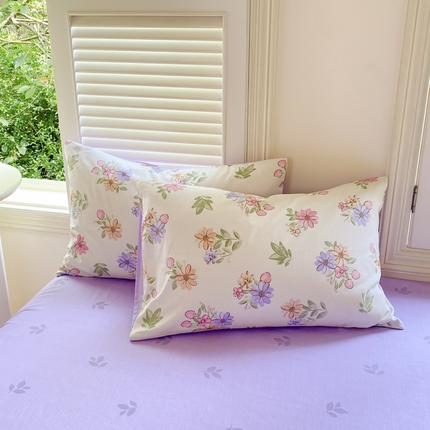 91家纺网 家纺一手货源 找家纺 （总）黑马家居 2025新款全棉喷气13070印花单品枕套