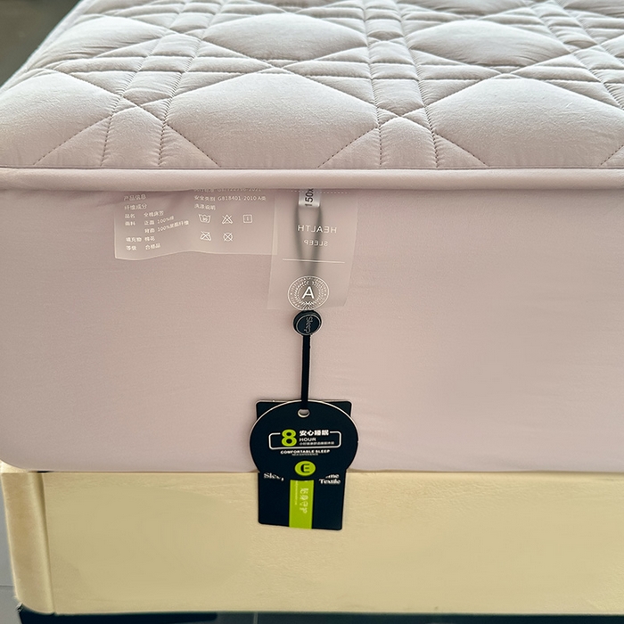 91家纺网 家纺一手货源 找家纺 3C 2024新款A类全棉水洗棉棉花床笠 优雅紫-