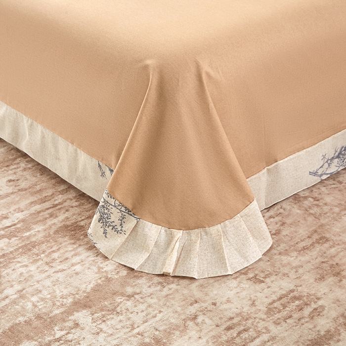 91家纺网 家纺一手货源 找家纺 橙艺家居 2024新款全棉超柔生态磨毛四件套全棉四件套纯棉四件套 柔曼