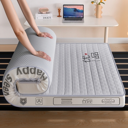 91家纺网 家纺一手货源 找家纺 （总）顺发床垫 2025新款A类华夫格抗压棉床垫学生款图