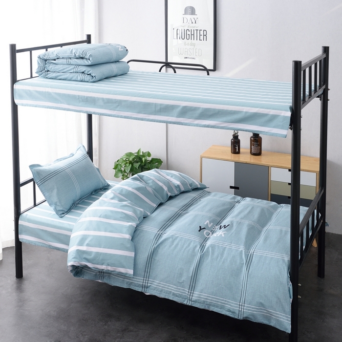 91家纺网 家纺一手货源 找家纺 卡迪亚家纺 2024新款全棉学生三件套 浪漫时光