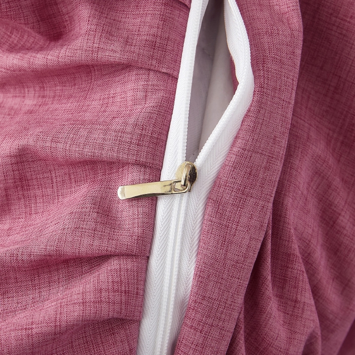 91家纺网 家纺一手货源 找家纺 罗艺轩 2024新款色织蕾丝夹棉床裙款四件套-皇家贵族 皇家贵族-珊瑚红