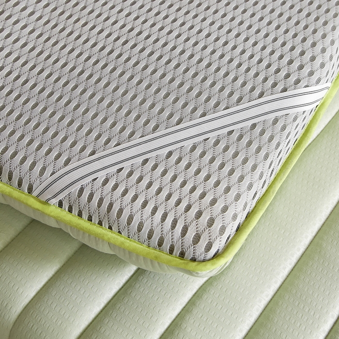 91家纺网 家纺一手货源 找家纺 卡派 2024新款泡泡棉抗压纤维棉-学生床垫 阳光-水绿