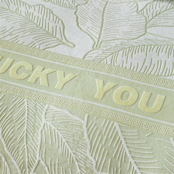 91家纺网 家纺一手货源 找家纺 2024新款A类8斤雕花绒牛奶绒四件套 叶霖-绿