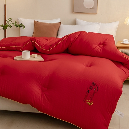 91家纺网 家纺一手货源 找家纺 （总）优尚 2025新款华夫格水洗棉大豆被