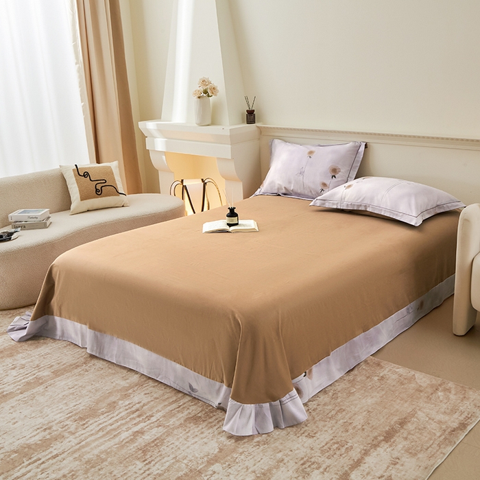 91家纺网 家纺一手货源 找家纺 （总）橙艺家居 2024新款秋冬超柔生态全棉磨毛四件套