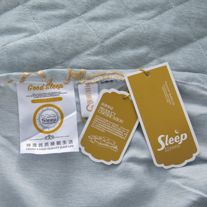 91家纺网 家纺一手货源 找家纺 罗艺轩 2024新款色织蕾丝夹棉床裙三件套-皇家贵族 皇家贵族-石青色