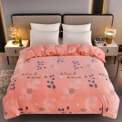 91家纺网 家纺一手货源 找家纺 （总）馨梦缘 加厚牛奶绒单被套