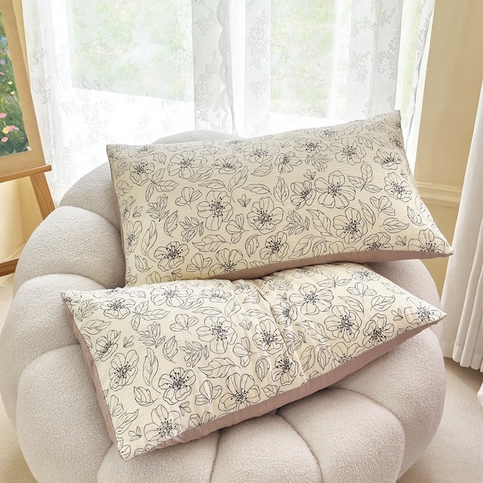 91家纺网 家纺一手货源 找家纺 富之航 2024新款云纱棉四件套现货供应 花漾