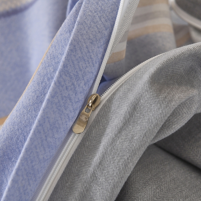 91家纺网 家纺一手货源 找家纺 优尚家纺 2025新款全棉纯棉磨毛单品被套四季款 星梦蓝语