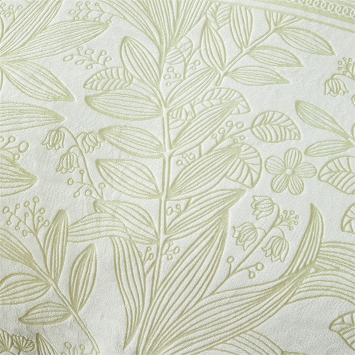 91家纺网 家纺一手货源 找家纺 2024新款A类8斤雕花绒牛奶绒四件套 芳草-绿