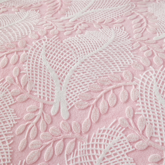 91家纺网 家纺一手货源 找家纺 2024新款A类8斤雕花绒牛奶绒四件套 秋思-粉