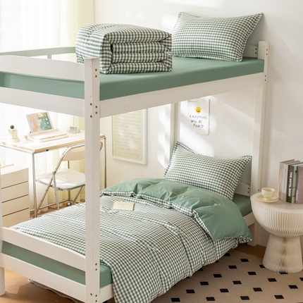 91家纺网 家纺一手货源 找家纺 （总）卡迪亚家纺 2024新款全棉学生三件套