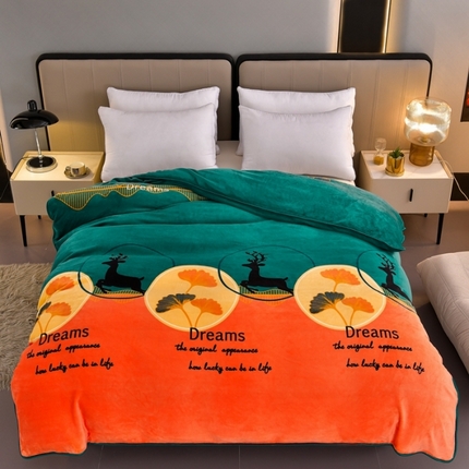 91家纺网 家纺一手货源 找家纺 （总）馨梦缘 加厚牛奶绒单被套