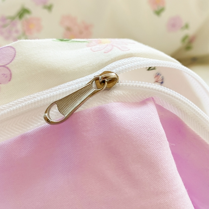 91家纺网 家纺一手货源 找家纺 卡迪亚家纺 2024新款全棉学生三件套 花香