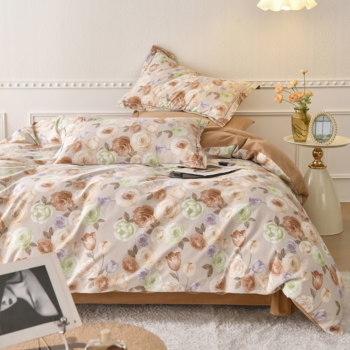 91家纺网 家纺一手货源 找家纺 （总）优尚家纺 2025新款全棉纯棉磨毛单品被套四季款