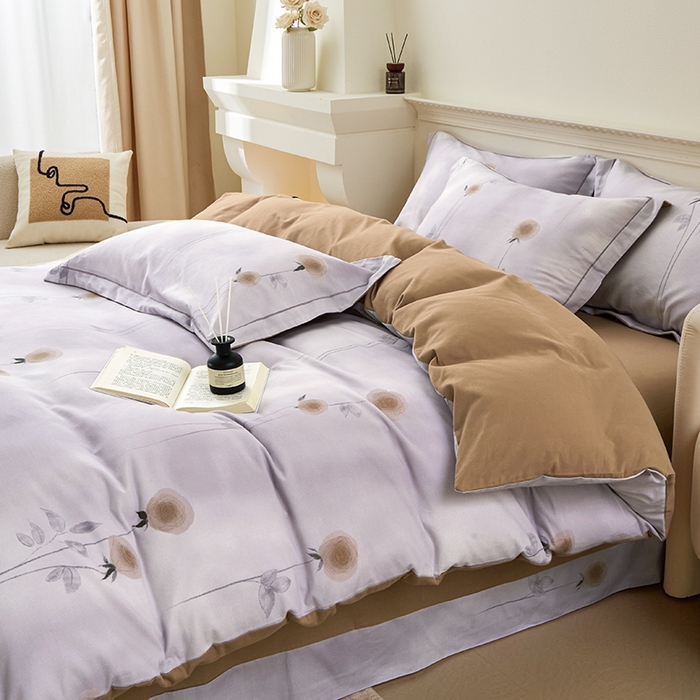 91家纺网 家纺一手货源 找家纺 （总）橙艺家居 2024新款秋冬超柔生态全棉磨毛四件套