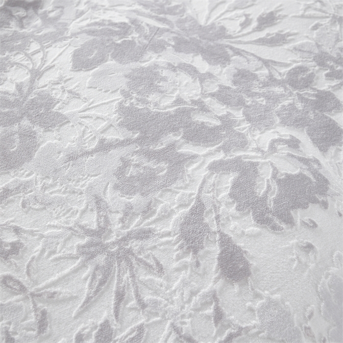 91家纺网 家纺一手货源 找家纺 2024新款A类8斤雕花绒牛奶绒四件套 繁花-灰