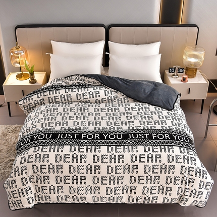 91家纺网 家纺一手货源 找家纺 （总）馨梦缘 加厚牛奶绒单被套