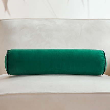 91家纺网 家纺一手货源 找家纺 （总）美茉家居 2024新款丝绒滚边糖果枕